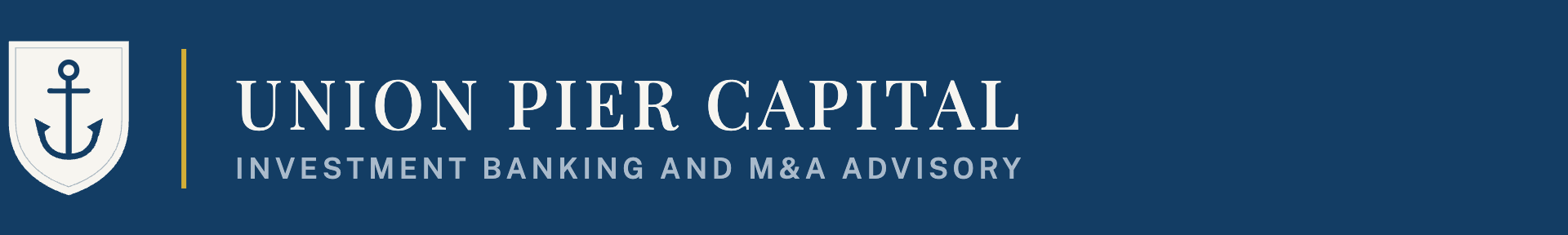 Union Pier Capital — Investment Banking and M&A Advisory